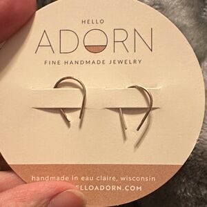 Society Gold Horseshoe Earrings